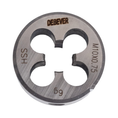 Круглая плашка Debever Machining Solutions MF10х0.75, HSS, DIN 223, 6g DB-4010075