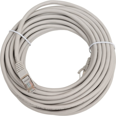 Экранированный патч-корд Cabeus F/UTP, категория 5е, 2xRJ45/8p8c, серый, PVC, 10м PC-FTP-RJ45-Cat.5e-10m