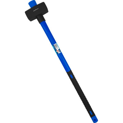 Кувалда vertextools 3000 г, фибергласовая обрезиненная рукоятка 10-12-3000