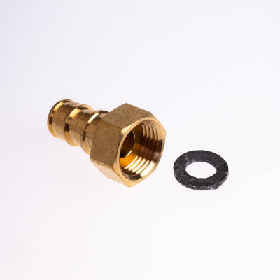 Соединитель РЕ-Х HG латунь Дн 16x1/2" НГ (QE) 1893010