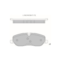Колодки тормозные AV211 дисковые (противоскрипная пластина в комплекте) Avantech 104535