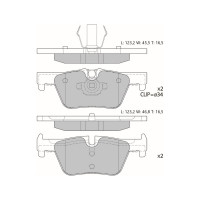 Колодки тормозные AV205 дисковые (противоскрипная пластина в комплекте) Avantech 104533