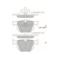 Колодки тормозные AV219 дисковые (противоскрипная пластина в комплекте) Avantech 1740242