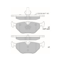 Колодки тормозные AV817 дисковые (противоскрипная пластина в комплекте) Avantech 120871