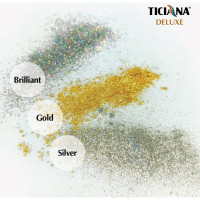 Блескообразующий пигмент Ticiana DeLuxe Gold 0.1 кг, золото 4300002808