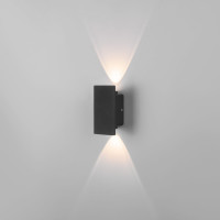 Настенный светодиодный светильник Elektrostandard mini light 35154/d черный a060883