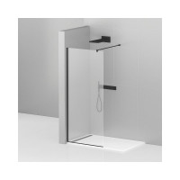 Душевая перегородка Cezares LIBERTA-L-1-115-120-C-NERO