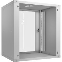 Телекоммуникационный настенный шкаф Cabeus 19" 12U, серия LIGHT разборный, цвет серый WSC-05D-12U55/45