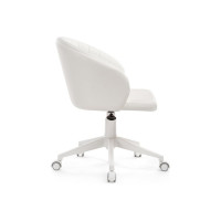 Стул Woodville Пард экокожа белый 464224