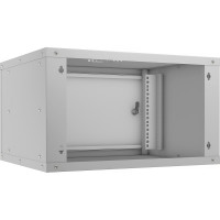 Телекоммуникационный настенный шкаф Cabeus 19" 6U, серия LIGHT разборный, цвет серый WSC-05D-6U55/45m