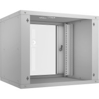 Телекоммуникационный настенный шкаф Cabeus 19" 9U, серия LIGHT разборный, цвет серый WSC-05D-9U55/45