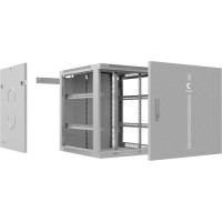 Телекоммуникационный настенный шкаф Cabeus 19" 9U цвет серый SH-05F-9U60/45m