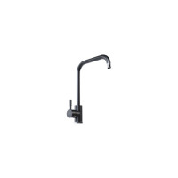 Смеситель для кухни MIXLINE ML-GS12 картридж 35 мм, 343 антрацит, высокий излив 550663