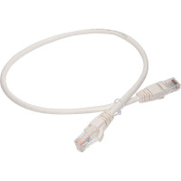 Неэкранированный патч-корд Cabeus U/UTP, категория 5е, 2xRJ45/8p8c, белый, PVC, 0.5м PC-UTP-RJ45-Cat.5e-0.5m-WH