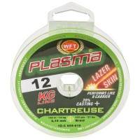 Плетеная леска WFT KG PLASMA LAZER SKIN Chartreuse 150/010 1D-C-659-010