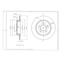 Диск тормозной BR3001S Avantech 1735419