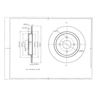 Диск тормозной BR3008S Avantech 1738116