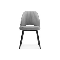 Стул Woodville Брейния velutto 52, черный 500001