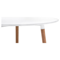Деревянный стол Woodville Lorini 90 white, wood 15362