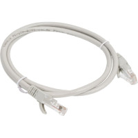 Неэкранированный патч-корд Cabeus U/UTP, категория 5е, 2xRJ45/8p8c, серый, PVC, 1м PC-UTP-RJ45-Cat.5e-1m