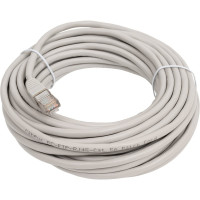 Экранированный патч-корд Cabeus F/UTP, категория 5е, 2xRJ45/8p8c, серый, PVC, 10м PC-FTP-RJ45-Cat.5e-10m