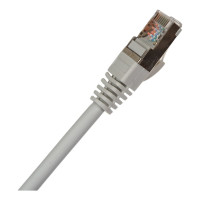 Экранированный патч-корд Cabeus F/UTP, категория 5е, 2xRJ45/8p8c, серый, LSZH, 5м PC-FTP-RJ45-Cat.5e-5m-LSZH