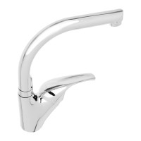 Смеситель для кухни СоюзКран поворотный излив 25см, керам. картридж 40мм, хром SK01-G131 566-390