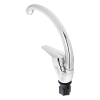 Смеситель для кухни СоюзКран высокий излив 25см, керам. картридж 40мм, хром, SK01-C112 566-389