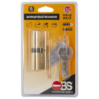 Цилиндровый механизм KALE KILIT 164 OBS SNE/62, 26x10x26 мм, латунь, 5 кл. 45205