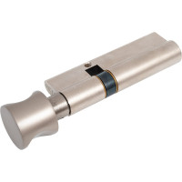 Цилиндровый механизм с вертушкой KALE KILIT 164 OBS SCE/91, 55x10x26 мм, никель, 5 кл. 45269