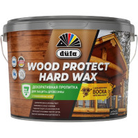Пропитка Dufa WOOD PROTECT HARD WAX пиния, 9 л МП00-010460