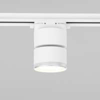 Светодиодный однофазный светильник Elektrostandard impact 10w 4200к белый матовый/серебро a062872