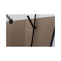 Душевая перегородка Cezares LIBERTA-L-1-90-120-BR-NERO