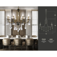 Подвесная люстра Ambrella Light TRADITIONAL TR4953