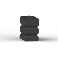Рециклинговая емкость с крышкой Asplast рп500д EL-22P-CA-RP500L-DB