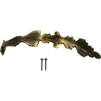 Крючок для штор Левша L.Baskerville Leaf 33 mm LB-136 старая бронза У2-6309.СБ