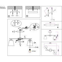 Светильник на штанге Ambrella Light TRADITIONAL TR303201