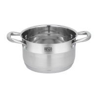 Кастрюля с крышкой RESTO 18х10.5 см, 2.7 л / 4 92103