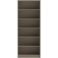 Стеллаж Гуд ЛАКК Варма 6 полок, 78x198x28, шпон дуб, беленый S00371