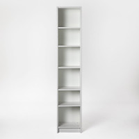 Стеллаж Гуд ЛАКК Варма 6 полок, 38x198x28, белый S00326