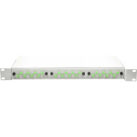 Оптический стоечный кросс Retic на 24 портов FC APC в сборе CROSSO-24FC-A