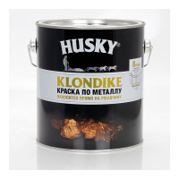 Краска по металлу глянцевая HUSKY Klondike белая база А 2,5 л 26879