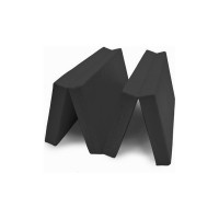 Мат КМС № 5, 100x200x10, складной, 3 сложения, чёрный СГ000005588