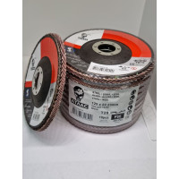 Диск лепестковый pro 125x22.2 мм, kx721, Р80 керамика, 10 шт Атлас 78072769414