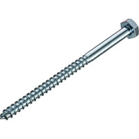 Сантехнический шуруп DIN571, 10x160 мм, 180 шт. Zitar 133356