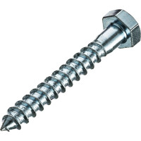 Сантехнический шуруп DIN571, 8x60 мм, 1 000 шт. Zitar 118144