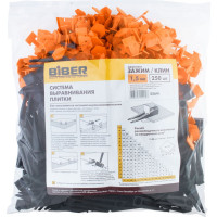 Комплект свп зажим флажок и клин 1,5 мм по 250 шт Biber 55641 тов-215923