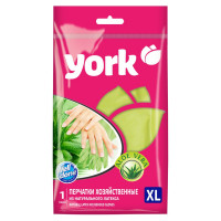 Резиновые перчатки с экстрактом YORK Алоэ р. XL 092290