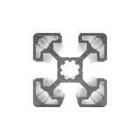 Профиль конструкционный 45x45х1000 мм, паз 10 мм Алтервиа A11454510X1000