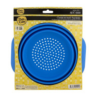 Силиконовый дуршлаг Pan-Cake SPC-0008 27.5 см 27.5x23.5x14 см, круглый, с ручками 405726